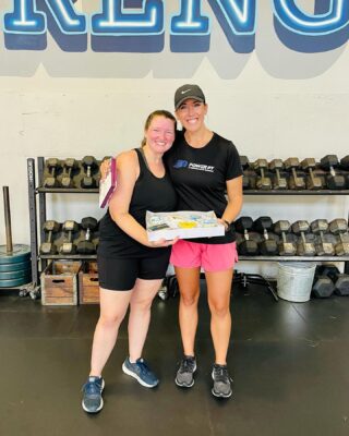 First off, want to say THANK YOU to this one for the most amazing cookies and special devotional gift you gave me!! Just the best!

I’ll start with the physical side of this client. She came to me ~1 year post op ACL repair and just was not where she needed to be. In the 3 months that I’ve worked with her, we’ve been able to see MASSIVE gains in so many ways!! (Mostly due to her dedication and consistency with the plan I had written out for her). The first thing I told her—- it’s never too late to improve—- she listened, went to work, and is crushing it now!!! 

I have thoroughly enjoyed treating you and seeing good return from ACLR— but the best part is I developed a quality friend out of it!! You have been a true joy to be around. I have looked forward to our life talks, Jesus talks, mental talks, and every kind of chat in between!! People like you make my job easy— and make me realize what good people we have in this world!! You’re going to be missed in the gym, but I can’t wait to see you continue to dominate the mom life!

Thank you for being YOU! ??